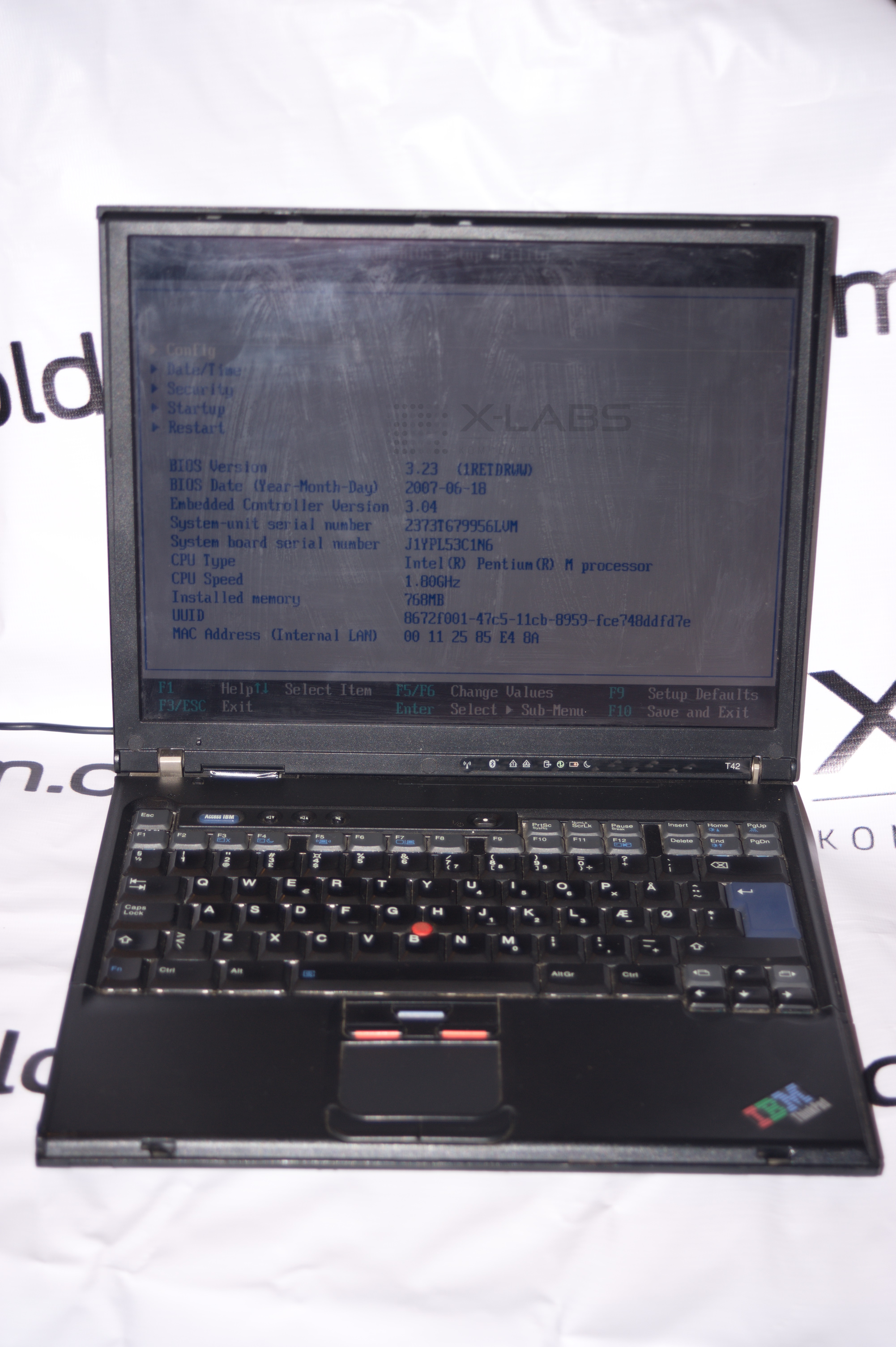Ноутбук IBM Thinkpad T42 
